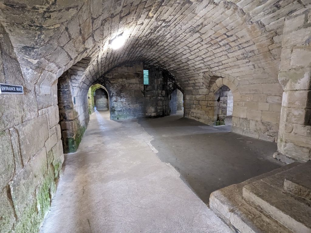 Warkworth Castle - Entrance Hall