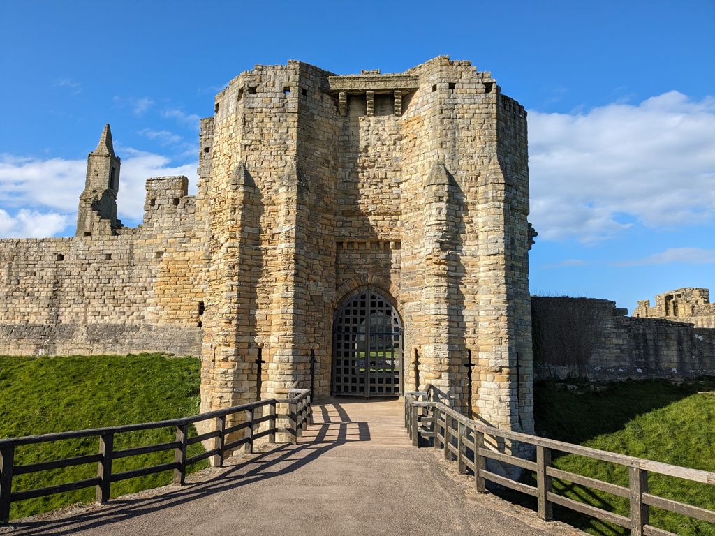 Warkworth Castle - Gatehouse